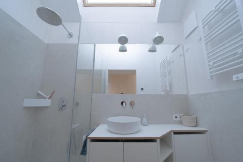 Koupelna v ubytování Tiny House im Allgäu