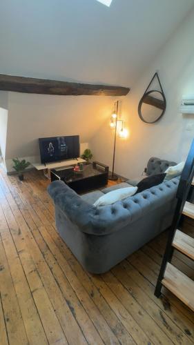 Le Loft, T2 duplex centre ville historique