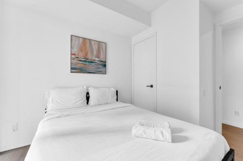 Katil atau katil-katil dalam bilik di Urban Downtown Suites