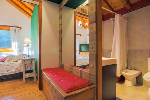 Phòng tắm tại Casa Familiar de Encanto pie del Campanario