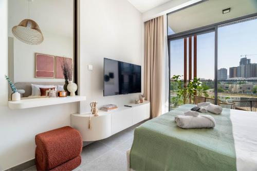 Exquisitely designed studio in Oxford terraces JVC