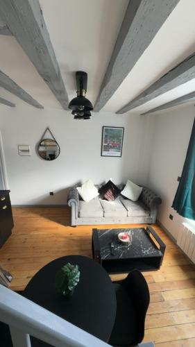 Le Gris métal, T2 duplex centre ville historique