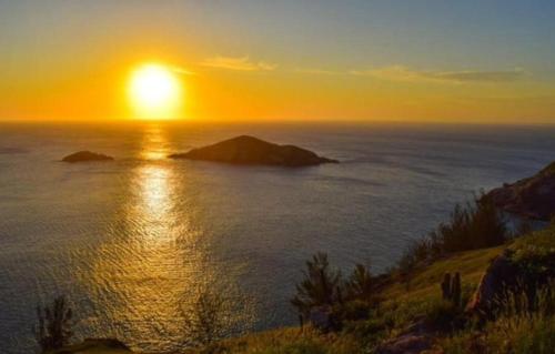 Naturlandschaft in der Nähe des Ferienhauses