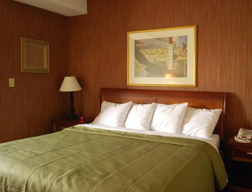 Postel nebo postele na pokoji v ubytování Travelodge by Wyndham Watertown