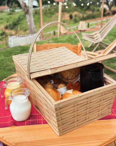 Mad i lodgen eller i nærheden