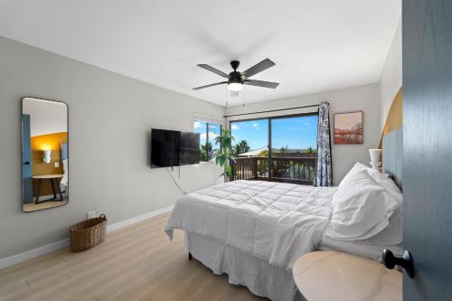Katil atau katil-katil dalam bilik di Stylish & Bright 5 Star Location Ocean View Queen Beds