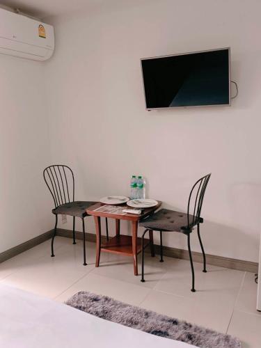 TV a/nebo společenská místnost v ubytování Convenient Resort
