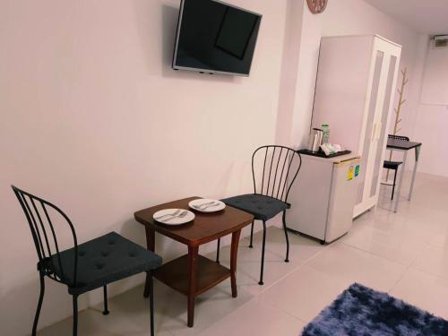 TV a/nebo společenská místnost v ubytování Convenient Resort