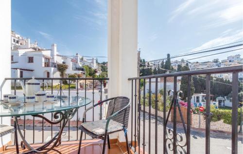 Balkón alebo terasa v ubytovaní Lovely Apartment In Nerja With Wifi