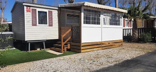 Mobil home climatisé 6 personnes 36 m2 camping 4 étoiles