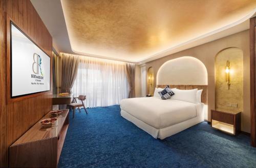 Postel nebo postele na pokoji v ubytování Bertam Resort,Penang