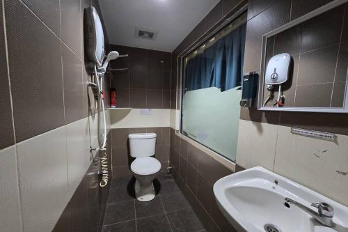 Koupelna v ubytování Hotel Inap Sri Gombak