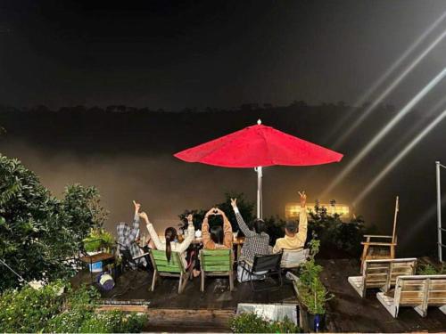 Hosté ubytování Quán Nhỏ Trên Đồi Homestay