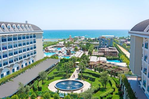 an aerial view of the resort and the ocean at Adalya Elite Lara Hotel - Ultra All Inclusive in Lara