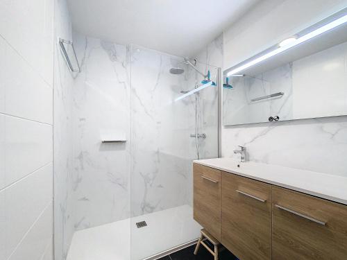 Koupelna v ubytování Appartement 'Emmy' in Oostduinkerke - Bad