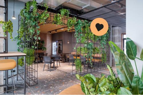 Restaurant o un lloc per menjar a Citybox Antwerp