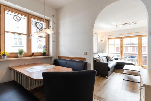 Posezení v ubytování Ferienwohnung Dortants
