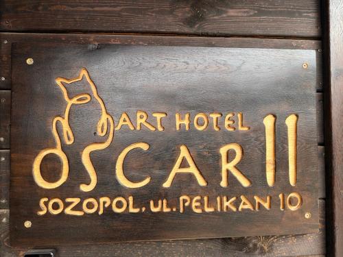 Certifikát, hodnocení, plakát nebo jiný dokument vystavený v ubytování Arthotel Oscar II Sozopol