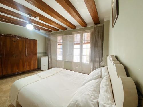 Postel nebo postele na pokoji v ubytování Ebro Valley Apartment
