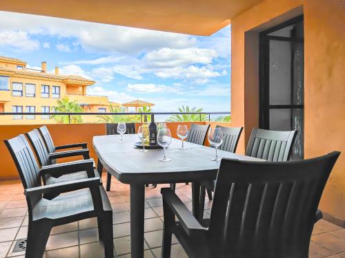Beautiful sea views duplex penthouse in Manilva