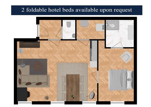 Κάτοψη του Prestige Xl Full-home Near City Center And Park