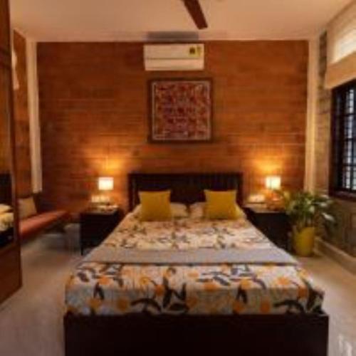 Katil atau katil-katil dalam bilik di Luho Stone House