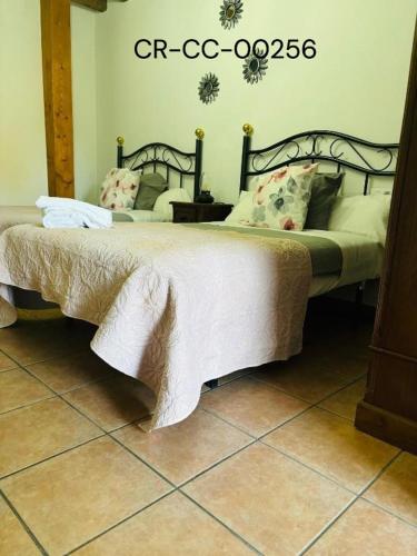 Casa Rural Puerto del Emperador - Chambre Double Avec Deux Lits Doubles