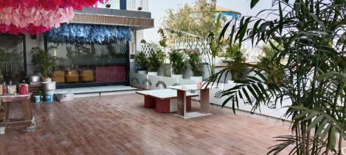 Balkón nebo terasa v ubytování Hotel Spring Vilas