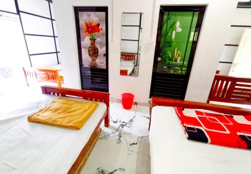 Postel nebo postele na pokoji v ubytování Private Pool Villa Munnar