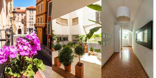 UrbanChicMalaga 3 Bedroom Spacious Quiet Historic Malaga Apt