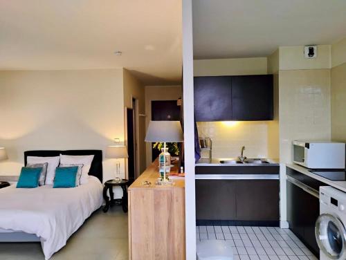 Kuchyň nebo kuchyňský kout v ubytování Bordeaux - Appartement avec terrasse