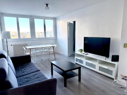 Appartement au pied du métro.