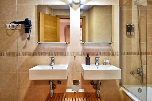 Koupelna v ubytování Apartamento Mitcentro