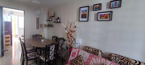 Ruang duduk di Casa Club Vacacional