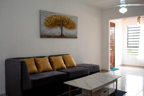 Posezení v ubytování Apartamento tranquilo y cómodo