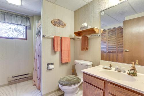 Ein Badezimmer in der Unterkunft Cozy Black Hills Nature Retreat with Private Deck!