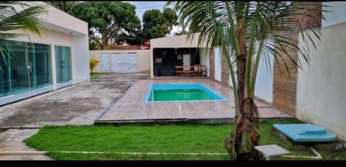 Πισίνα στο ή κοντά στο Ilhéus Bahia beach houseia