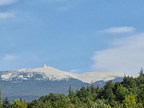 山景或在度假屋看到的山景