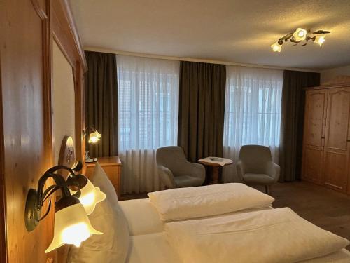 Seehotel Schäpfleにあるベッド