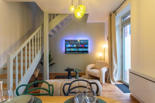 Le Jules Verne - Cour et Parking privé