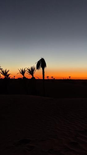 Amanecer o atardecer desde el tented camp o alrededores