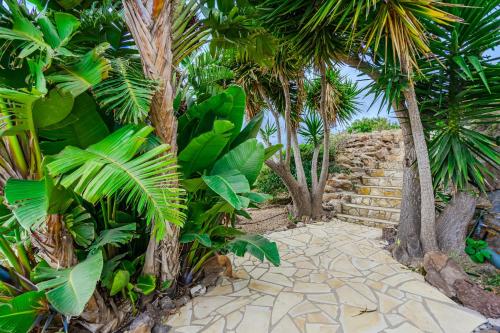 Κήπος έξω από το Finca Aurora Apartment 1 Sea View