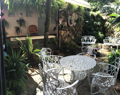 Aldeia das Flores Hotelにある庭