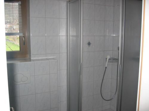 Koupelna v ubytování Luenerhof