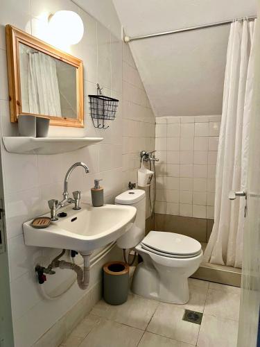 Ένα μπάνιο στο MOLAV Apartment