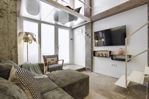 Beautiful central duplex apartment