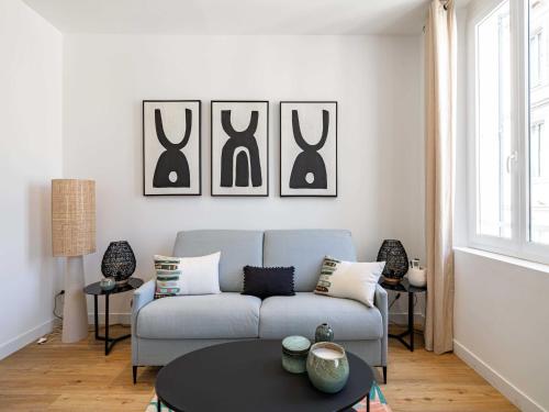 Photo de la galerie de l'établissement Cosy flat 100m from the beach - Carré d'Or - 1BR 2p, à Cannes