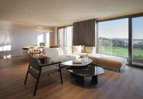 Posezení v ubytování Haevichi Hotel & Resort Jeju