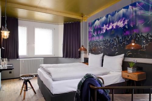 Setusvæði á Staytion Urban City Hotel Mannheim