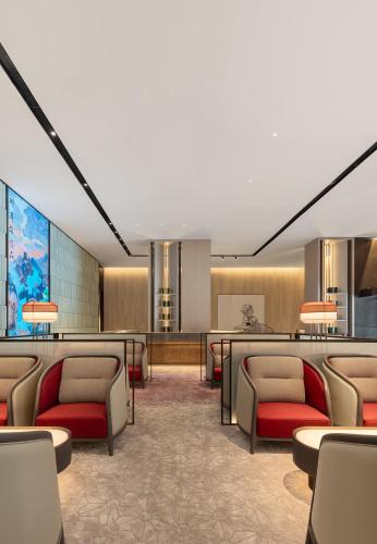 Ruang duduk di JOYA Hotel Chengdu High Technology